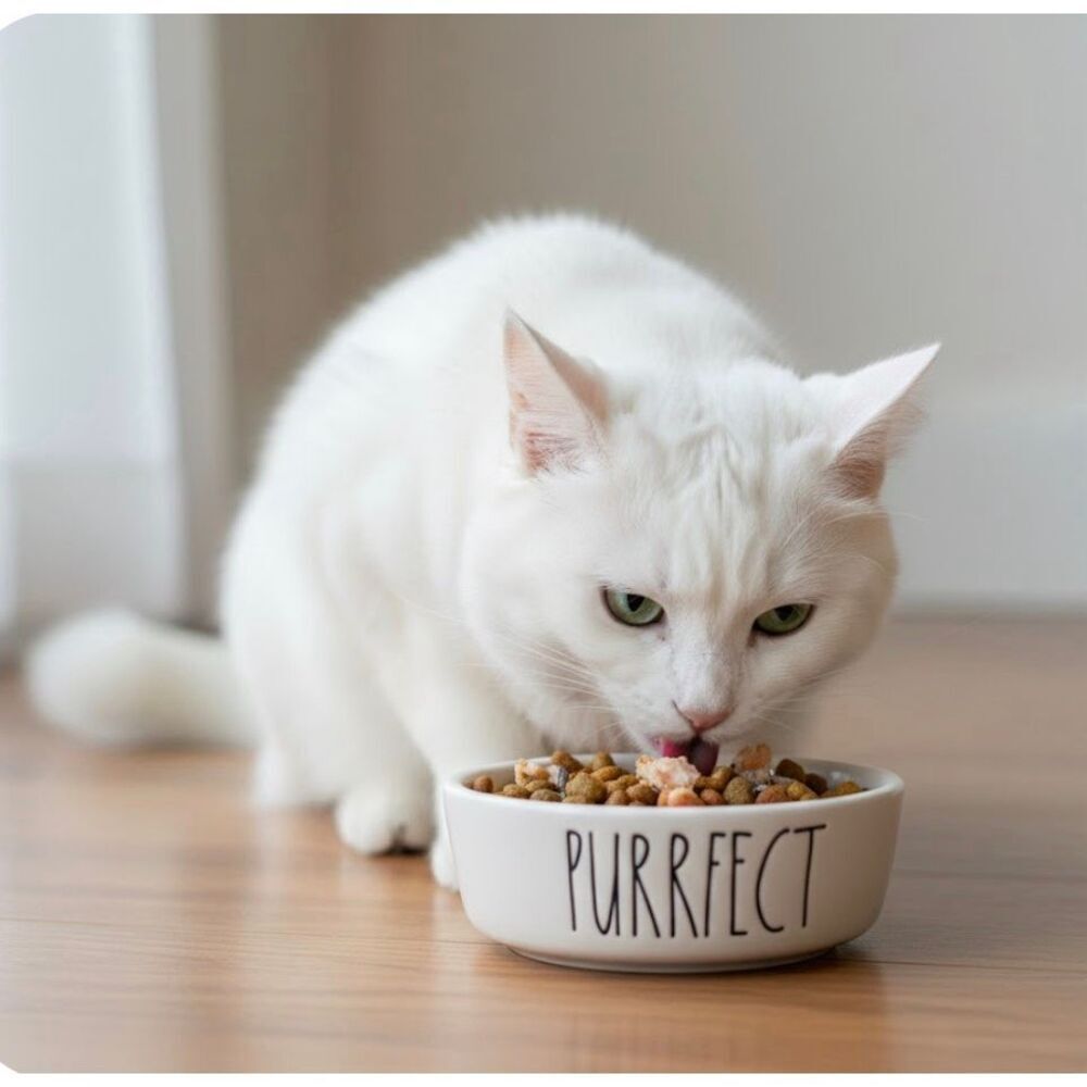 Rae Dunn "Purrfect" cat bowl